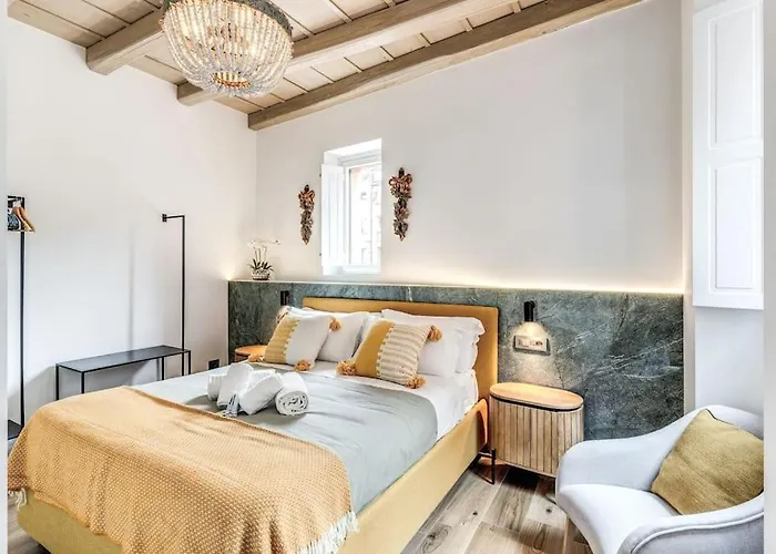 Piazza Dei Renzi Trastevere Building 4 Bedroom With Terrace Apartment *